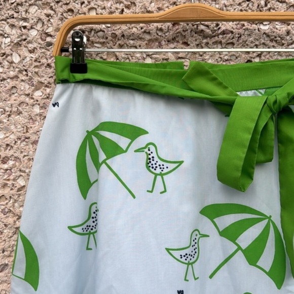 Rare Vested Gentress Shore Birds Vintage Skirt - Picture 4 of 9
